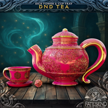 DND Tea Set Dice Tower