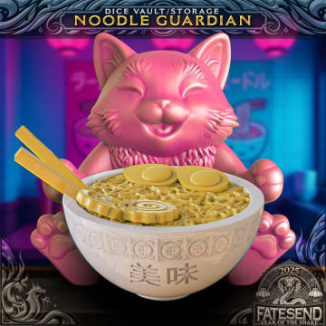 Noodle Guardian Dice Vault